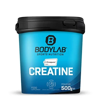 Abbildung von Bodylab24 Creatine Creapure® Pulver 500g, reines Kreatinmonohydrat als hochwertiges