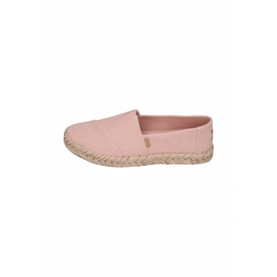 Abbildung von TOMS ROPE Espadrille, Damen, Größe: 37.5, Pale rose two tone slub Schuhe