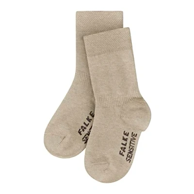 Abbildung von Falke BABY Sensitive SOFT TOP Socken für Kinder, Größe: 74/80, Sand mel