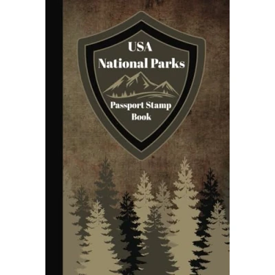 Abbildung von USA National Parks Passport Stamp Book: Adventure Awaits with this Travel Journal for All 63 and Top Attractions