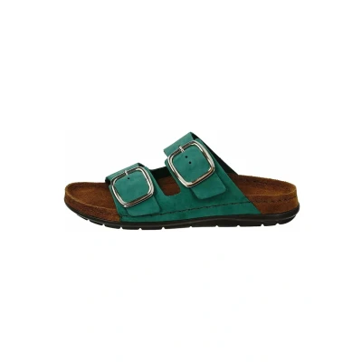 Abbildung von Rohde Easys Pantolette flach, Damen, Größe: 41, Grün Schuhe