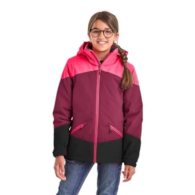 Abbildung von killtec Mädchen Outdoorjacke/Funktionsjacke mit Kapuze KOW 195 GRLS JCKT, brombeere, 128, 38510 000