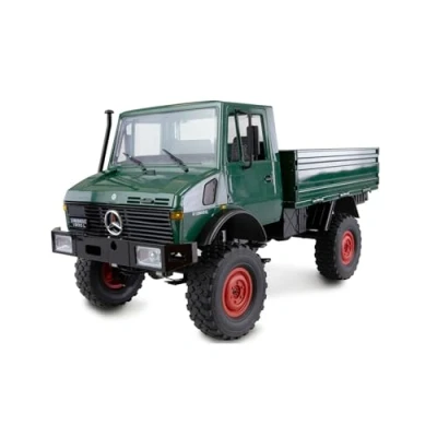 Abbildung von Amewi RC Auto Mercedes Benz Unimog Basic 4WD 1/12 RTR grün