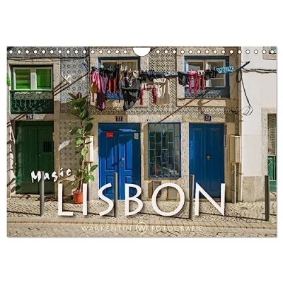 Abbildung von Magic Lisbon (Wandkalender 2025 DIN A4 quer), CALVENDO Monatskalender