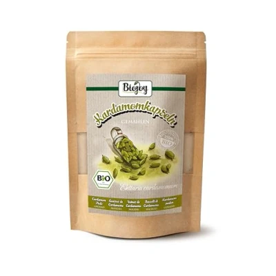 Abbildung von Biojoy BIO Kardamom gemahlen (100 g), Kardamomkapseln grün als Pulver, Pulver (Elettaria cardamomum)