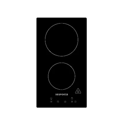 Abbildung von Respekta Rahmenloses Domino Glaskeramikkochfeld autark / 2 Platten Kochfeld mit Stecker 9 Leistungsstufen/Touch Control/Kindersicherung/Timer 30 cm/in schwarz KM9130T 28