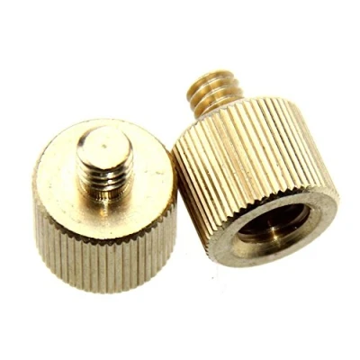Abbildung von CAMVATE 3/8&quot; 16 Buchse to 1/4&quot; 20 männlich Stativ Gewinde Reduzier stück Adapter für Stativ(2 Pack)