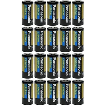Abbildung von 20er Pack CR123 / CR123A 3V Lithium Hochleistungs Batterie für professionelle Anwendungen Neueste Kraftmax Generation