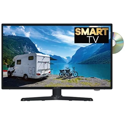 Abbildung von Reflexion LDDW19i+ Smart LED TV mit DVB S2 (SAT), C (Kabel), T2 HD (Terrestrial), DVD Player, Bluetooth, 12/230V