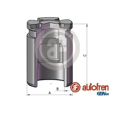 Abbildung von AUTOFREN SEINSA D025542 Kolben, Bremssattel 34 Hinterachse MOBIS KIA: cee‘d II Sportswagon, Schrägheck, HYUNDAI: i30 Kombi