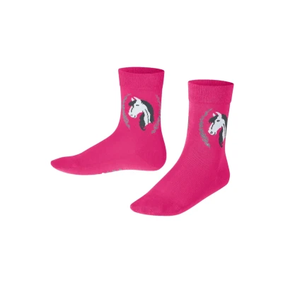 Abbildung von Falke Horse WITH Pattern Socken Gloss für Kinder, Größe: 19/22,