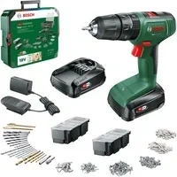 Abbildung von Bosch Home &amp; Garden Akku Schlagschrauber EasyImpact 18V 40 + SystemBox, inkl. 2. Akku, Ladegerät, Koffer, mit Zubehör
