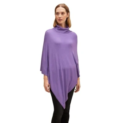 Abbildung von Street One MIT Rollkragen Cape, Damen, Größe: Size, Lila