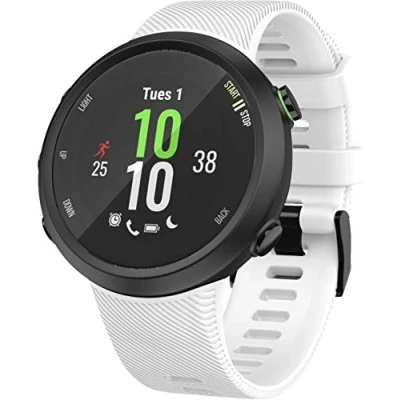 Abbildung von Shieranlee Forerunner 45S Armband,Silikon Sport Ersatzarmband Kompatibel mit Garmin GPS Running Watch Smartwatch Small