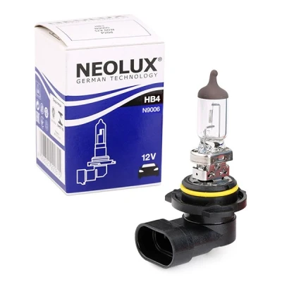Abbildung von NEOLUX N9006 Glühlampe, Fernscheinwerfer HB4 12V 51W Halogen VOLKSWAGEN: Passat B6 Variant, Touran I, GOLF 6, BMW: 3 Touring, 5 Limousine