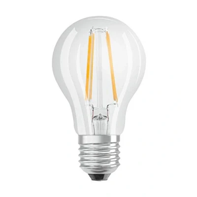 Abbildung von OSRAM STAR+ Dimmbare Filament LED Lampe mit E27 Sockel, Warmweiss (2700K), 7W, 3 stufig dimmbar per Klick, klassische Birnenform, Ersatz für 60W Glühbirne, klar, THREE STEP DIM CLASSIC A