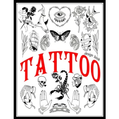 Abbildung von tattoo Design Book: If you&#039;re looking for your first or the next one, there are more than 1600 authentic ideas Professionals and Amateurs.