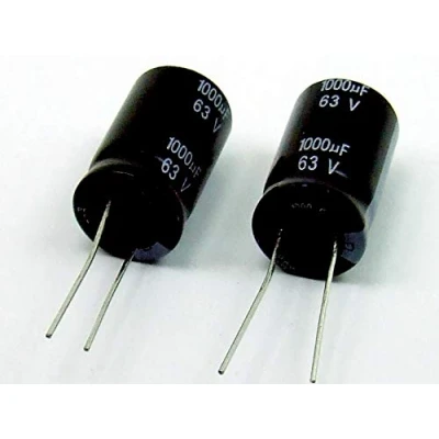 Abbildung von POPESQ® 2 Stk. x Elektrolytkondensator 1000uF 63V #A2942