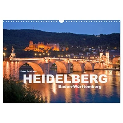 Abbildung von Heidelberg Baden Württemberg (Wandkalender 2025 DIN A3 quer), CALVENDO Monatskalender