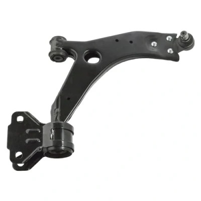 Abbildung von FEBI BILSTEIN 105736 Querlenker mit Gummimetalllager Gummilager Vorderachse rechts, unten Stahlblech 21 FORD: FOCUS 3, 3 Turnier