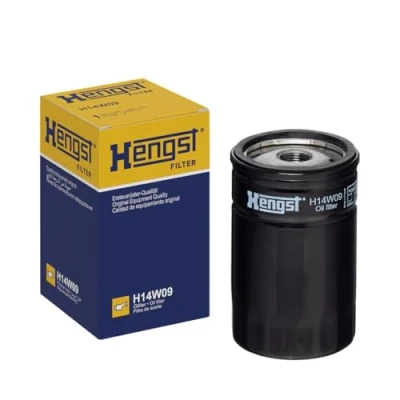 Abbildung von HENGST FILTER H14W09 Ölfilter 3/4 16 UNF Anschraubfilter JEEP: Grand Cherokee 2, II, III, CHRYSLER: Voyager 4, IV