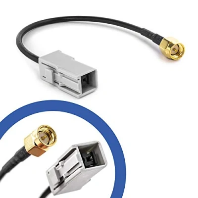 Abbildung von Auto KFZ Antennen Adapter GT5 (M) Buchse auf SMA Stecker Kabel GSM GPS DAB