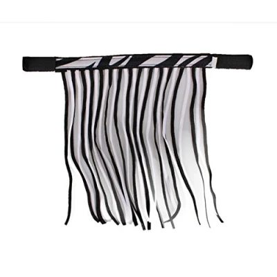 Abbildung von ARBO INOX Fliegenfransen einfach farbig mit oder ohne Ohren (Full Warmblut, Zebra)