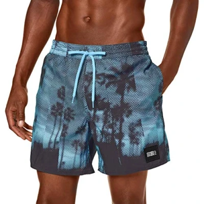 Abbildung von O&#039;Neill Herren PM Bondey Badehose, Blue Aop W/Black, XS