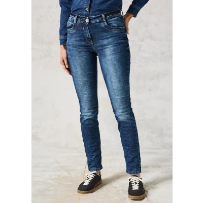 Abbildung von Cecil Slim fit Jeans &quot;TORONTO&quot;, im Five Pocket Style