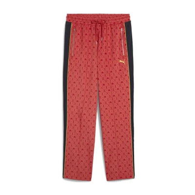 Abbildung von Puma ROAD TO Unity Relaxed Straight Jogginghose, Größe: Small, Red fire aop