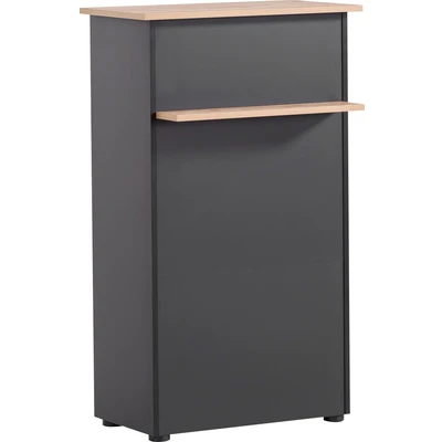 Abbildung von Schildmeyer Empfangstheke, Empfangstresen, 65x110 cm, Soft Close Ausstattung