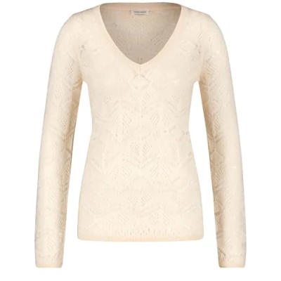 Abbildung von Gerry Weber Strickpullover, Damen, Größe: 40, Cream