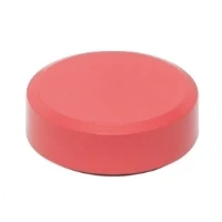 Abbildung von MAUL Facetterand Magnete MAULpro Recycling Ø29mm (20 Stück) Magnet aus 85% recyceltem Kunststoff stark für Whiteboard und Magnettafel Ideal Büro, Homeoffice, Werkstatt Rot