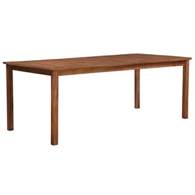 Abbildung von vidaXL Akazie Massiv Gartentisch 200x100cm Balkontisch Holztisch Tisch Esstisch