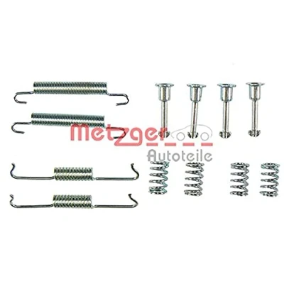 Abbildung von METZGER 105 0841 Zubehörsatz, Feststellbremsbacken BMW: X5, 5 Limousine, 3 Touring, VOLKSWAGEN: Touareg I, Transporter Kastenwagen