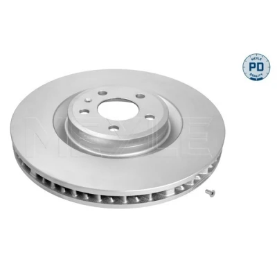 Abbildung von MEYLE 483 521 0013/PD Bremsscheibe rechts, Vorderachse 350 34 5 112 Belüftet Zink Lamellen beschichtet hochgekohlt PORSCHE: Macan
