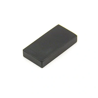Abbildung von Schwarzes Epoxid Epoxidbeschichteter N42 Neodym Magnet 30mm x 15mm 5mm Dick 10,1kg Zug Pack von 10