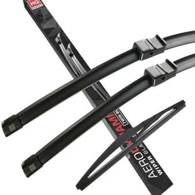 Abbildung von HQ AUTOMOTIVE Aero Flat Scheibenwischerblätter für Focus MK2 20062010 vorne hinten AD71622HQ14B