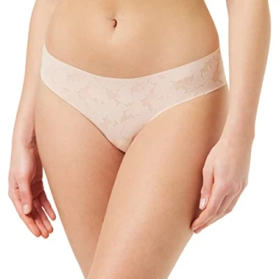 Abbildung von sloggi Damen ZERO Lace 2.0 Hipster Slip, Light Brown, XS
