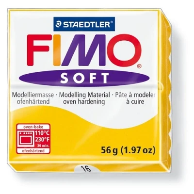 Abbildung von Fimo soft boetseerklei 56 g zonnegeel