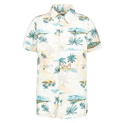 Abbildung von Garcia Kids Jungen Shirt Short Sleeve Hemd, Ivory, 92/98