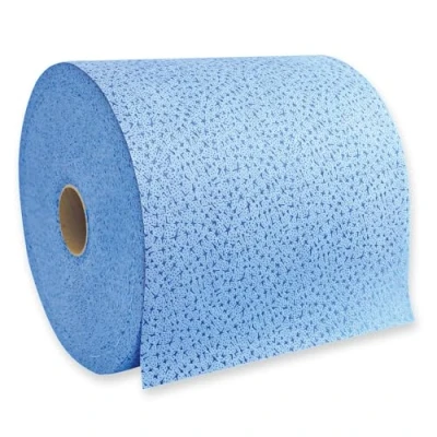 Abbildung von HygoClean Industrie Reinigungstuch PP Strong auf Rolle 32x36cm blau
