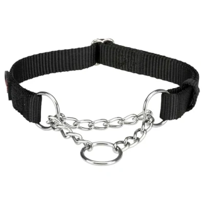 Abbildung von Trixie Premium Rinderhalsband 30 40 cm/15mm, schwarz
