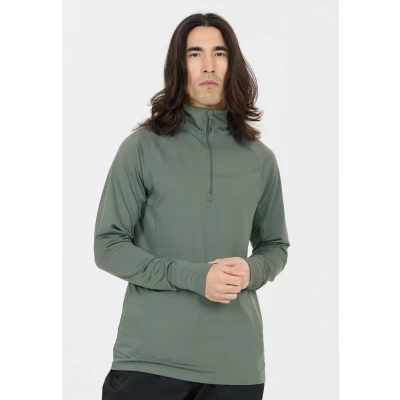 Abbildung von Whistler Funktions Baggio Langarmshirt, Herren, Größe: 4XL, Balsam green