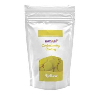 Abbildung von Dekozauber24 Kuvertüre Drops, gelb, 500g, mit Zitronengeschmack, Deco Melts Chips mikrowellengeeignet, für Cake Pops, Torten, Kuchen, Drip oder Glasur
