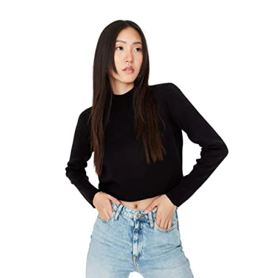 Abbildung von Trendyol Sweatshirt, Damen, Größe: 40, Black