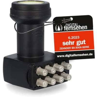 Abbildung von Zehnder Octo LNB Sun Protect UV Schutz, BX 3008 Universal (Wetterschutzkappe zum herausziehen 8 Teilnehmer LTE Abschirmung)