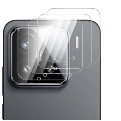 Abbildung von GIOPUEY [Ultra dünn 4 Stück Kameraschutz Kompatibel mit Xiaomi 15, HD Kamera Glas Schutzfolie [Kratzfest] Camera Protector für 15