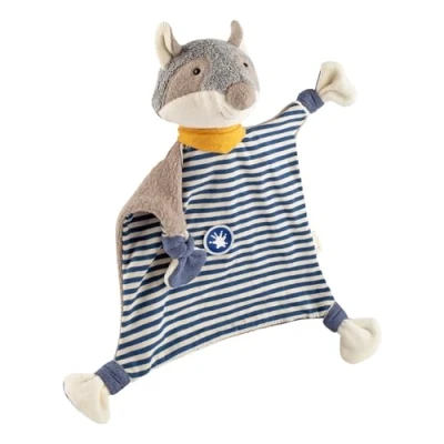 Abbildung von sigikid Schnuf Waschbar Kuscheltuch für Kinder, Größe: One Size, Grau