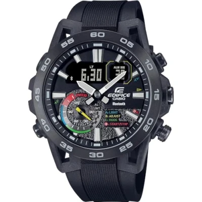 Abbildung von CASIO EDIFICE ECB 40MP 1AEF Smartwatch, Armbanduhr, Herrenuhr, Bluetooth, Stoppfunktion, Weltzeit, digital